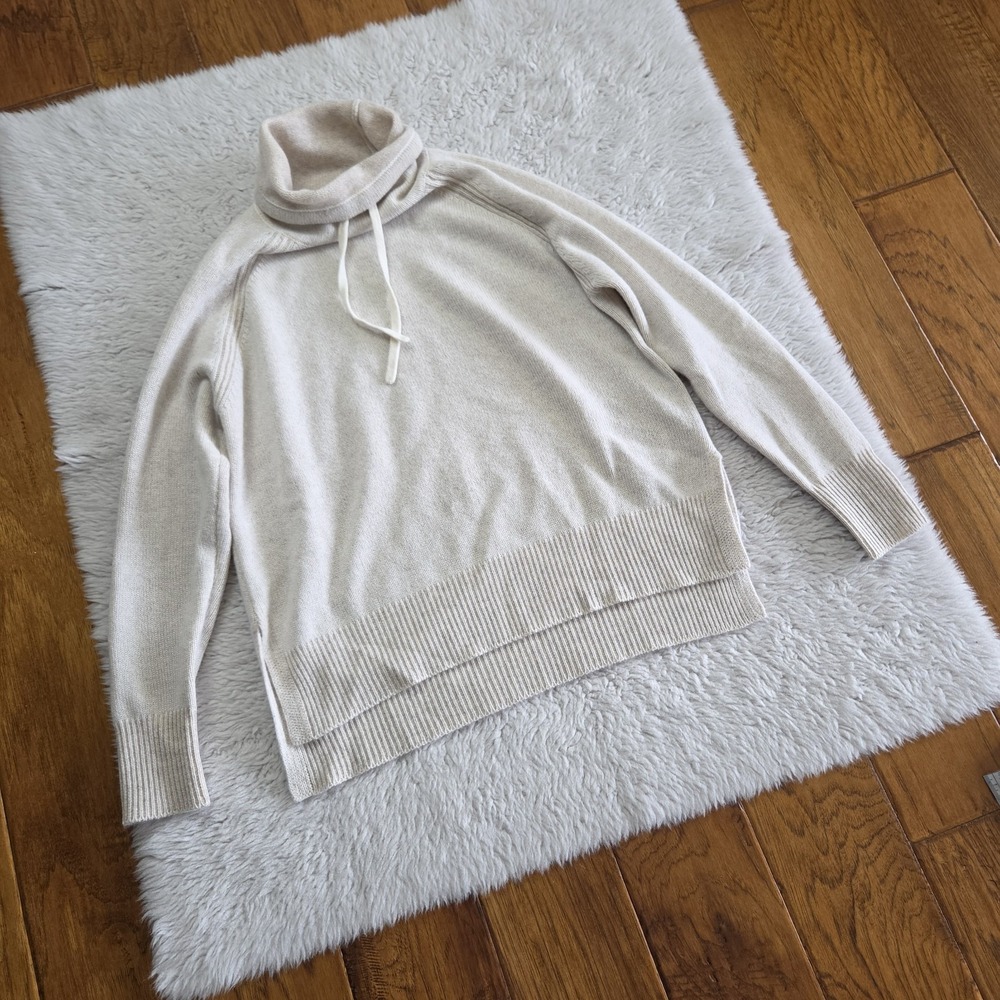 Kinross Cream Turtleneck Sweater